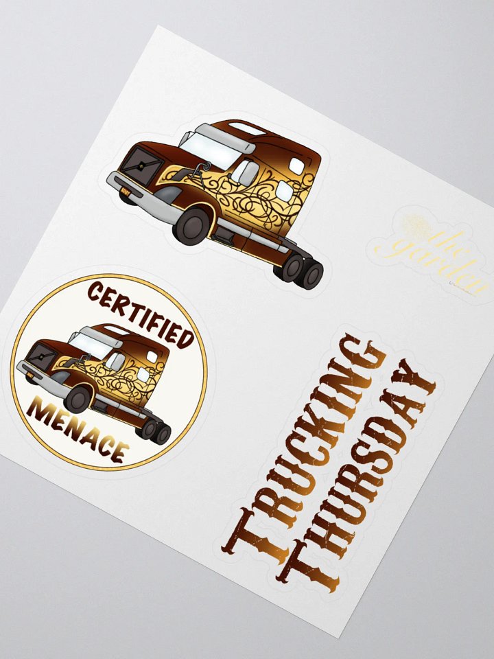 Trucking Themed Stickers product image (2)