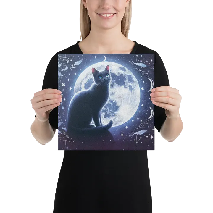 Canvas (in): Black Cat product image (2)