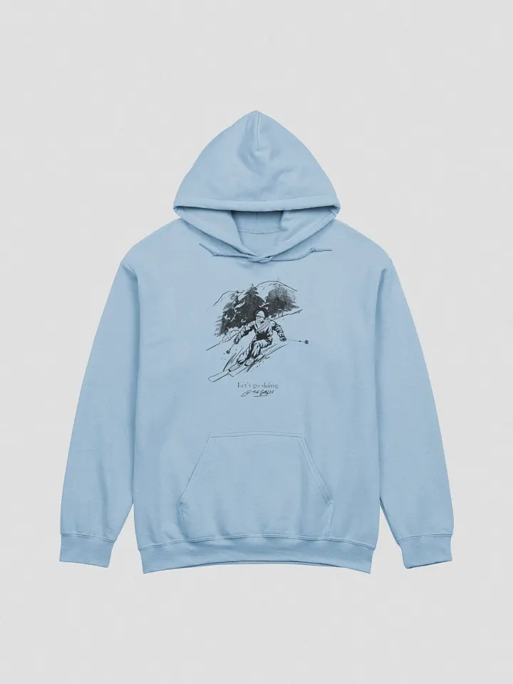 Let's Go Skiing Hoodie product image (1)