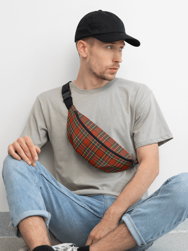 Royal Stewart Tartan Fanny Pack product image (1)