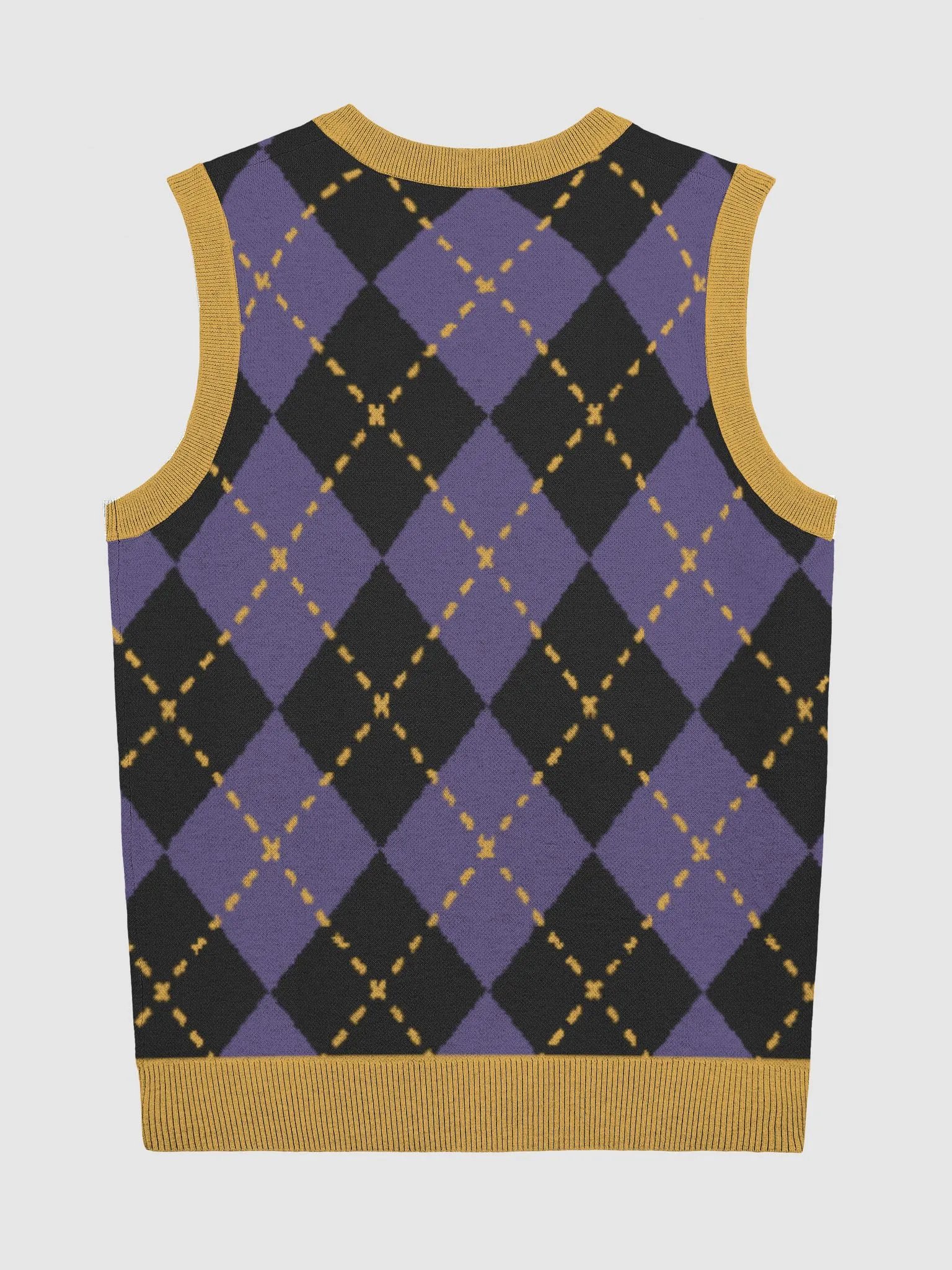 Co-Host Pantone Argyle Knit Vest product image (2)