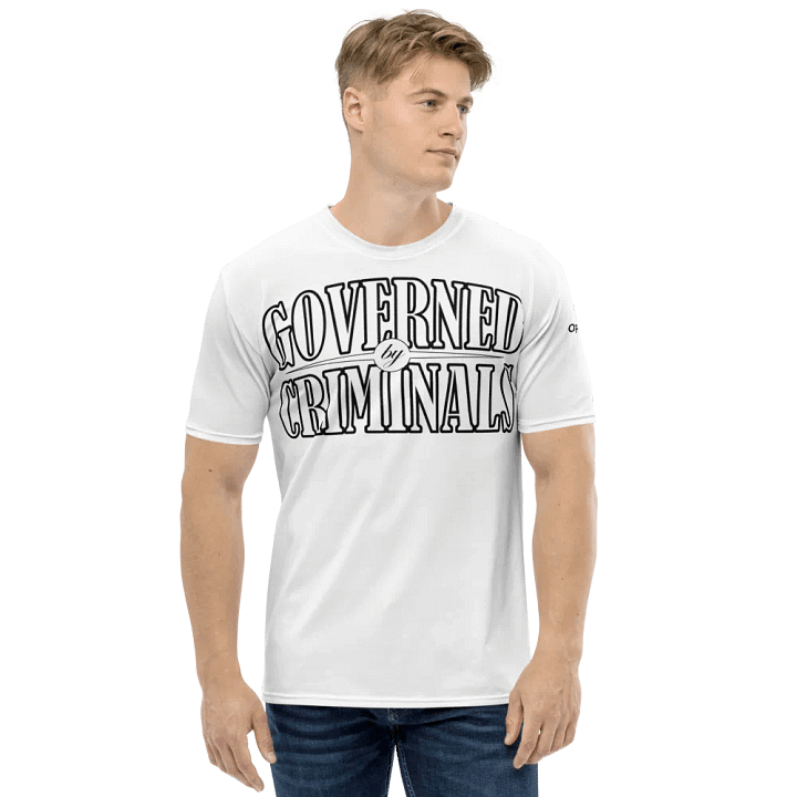 Governed By Criminals - UK - White - Crew Neck T-Shirt product image (1)