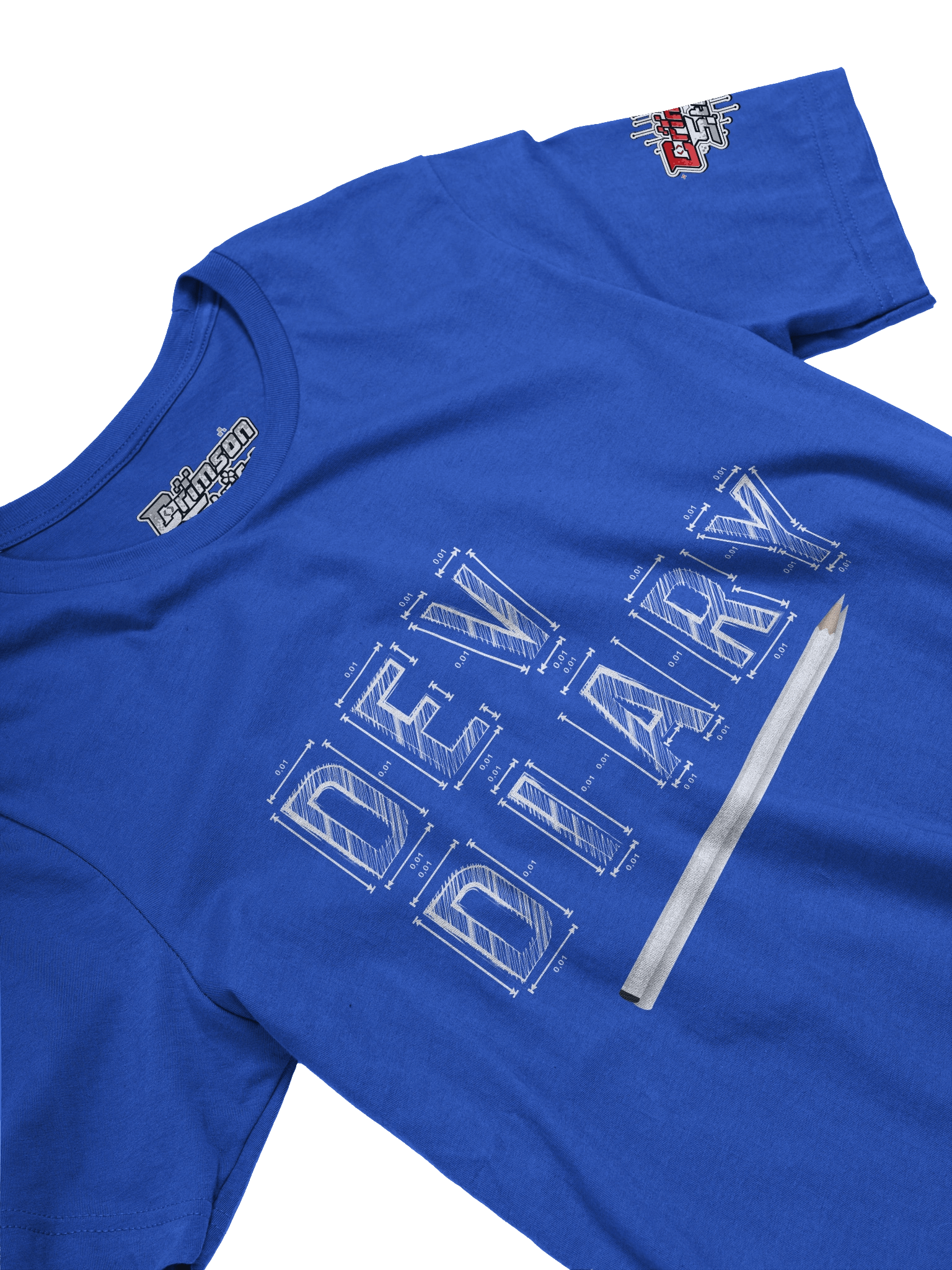 Dev Diary "Blueprint" Unisex T-Shirt product image (3)