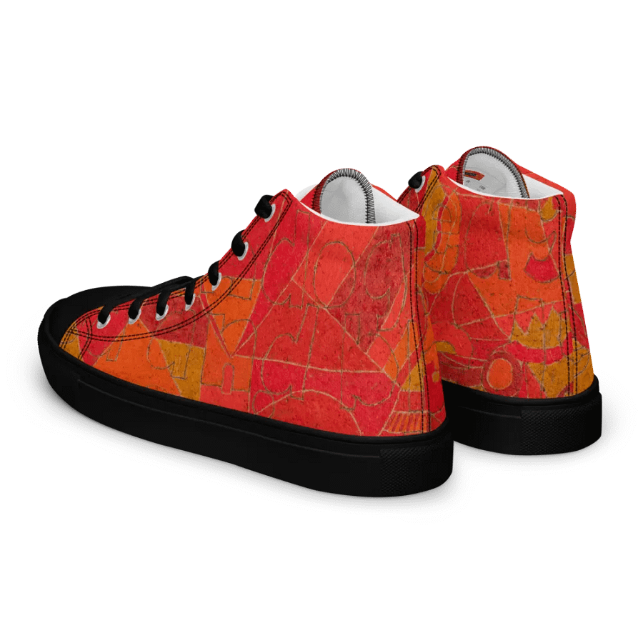 Boondoggled Women's High Top Canvas Shoes product image (6)