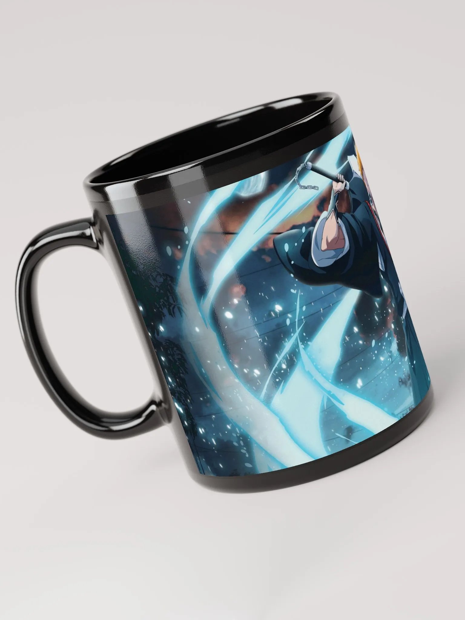 Soul Reaper Spirit Black Glossy Mug product image (5)