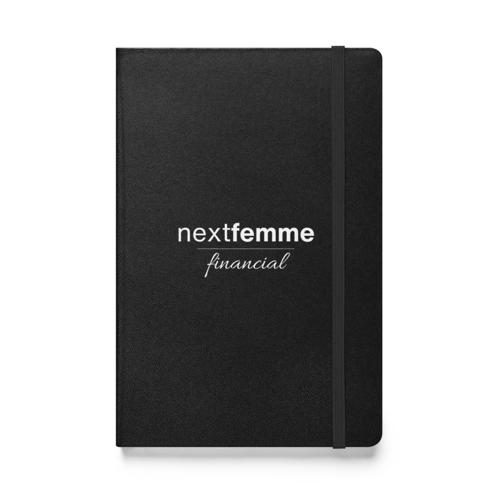 Next Femme Financial Hardcover Journal - White Logotype product image (1)
