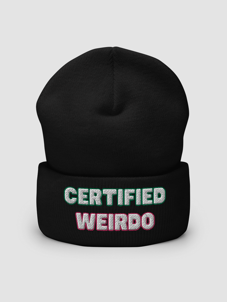 Certified Weirdo - Cuffed Beanie product image (2)