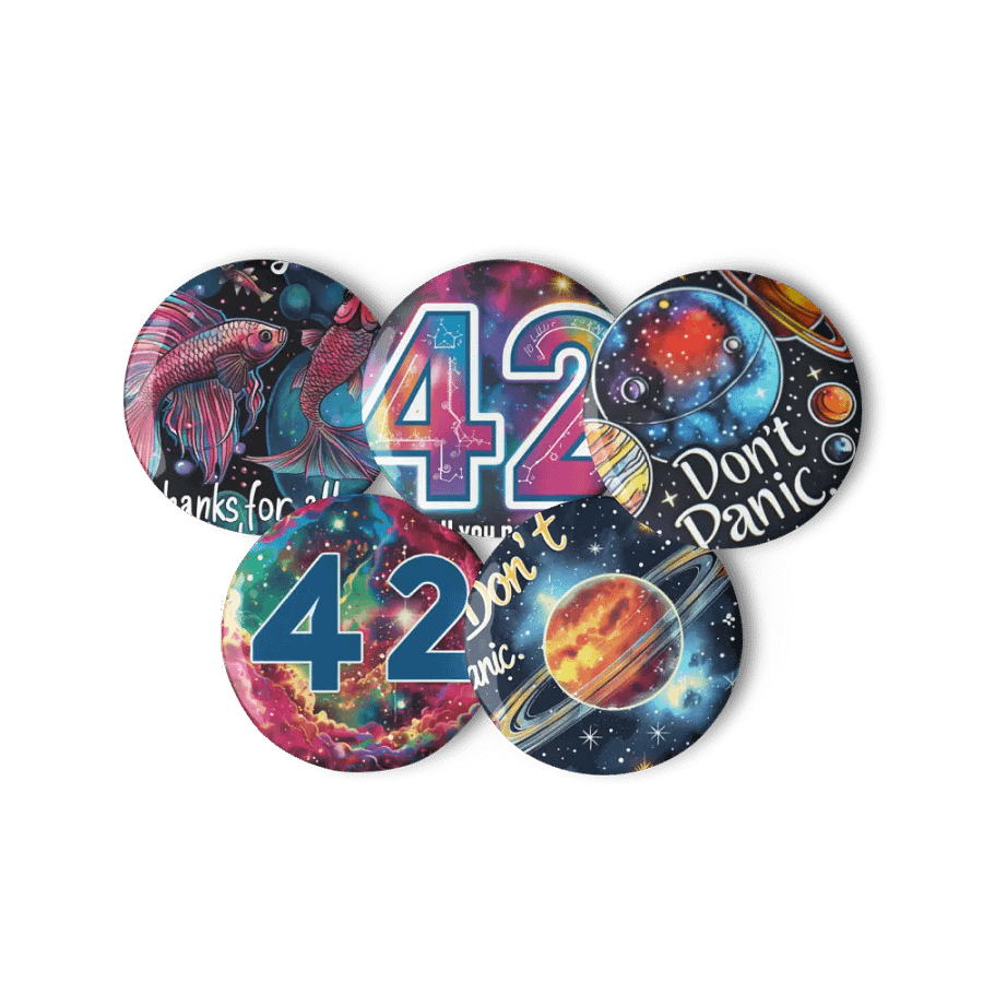 Hitchhiker Pin Set #1 product image (9)