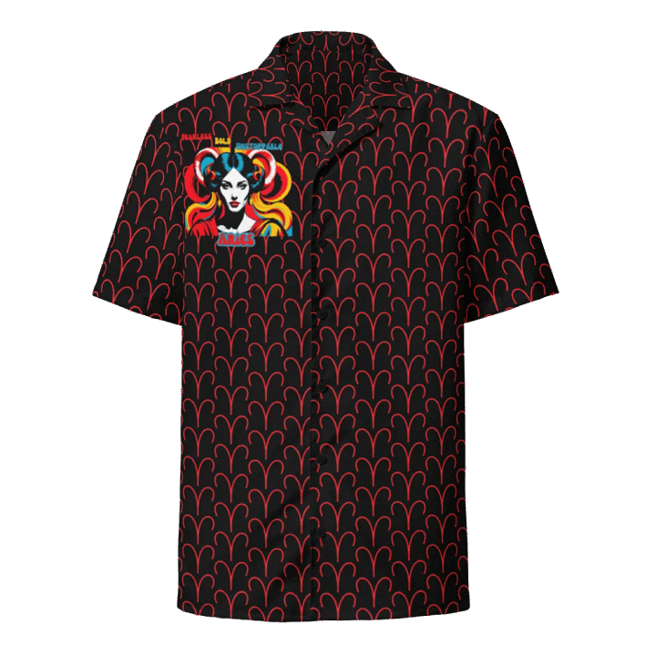 Aries 2025, Fearless, Bold, Unstoppable, Button Up product image (1)