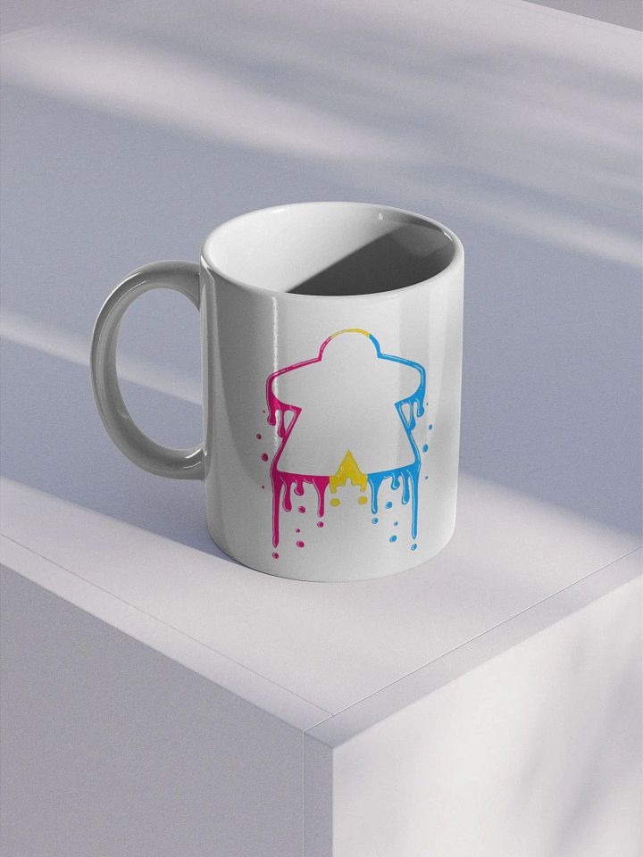 Drippy Pan Pride Meeple Mug product image (1)