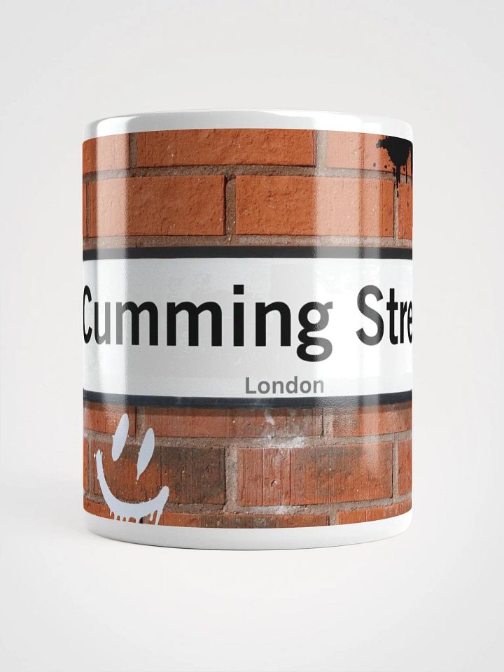 Cumming Street Mug - Rude British Street Signs product image (1)