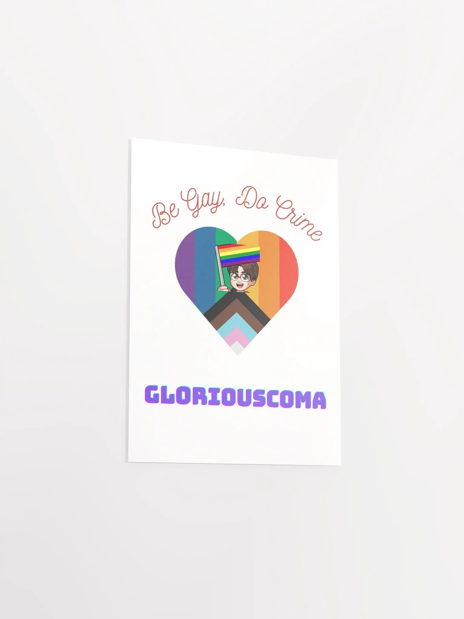 Be Gay, Do Crime Matte Poster Print product image (3)