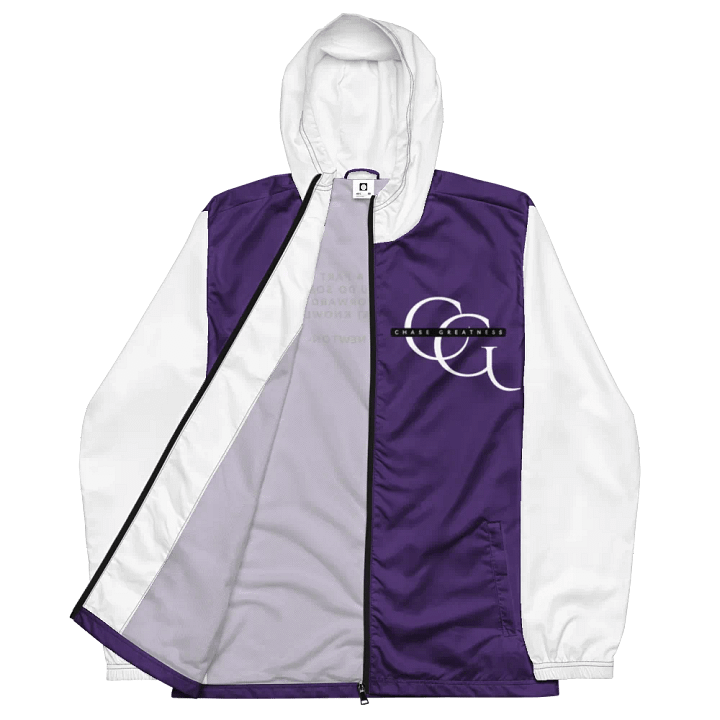 CG Purple Windbreaker White Sleeves product image (2)
