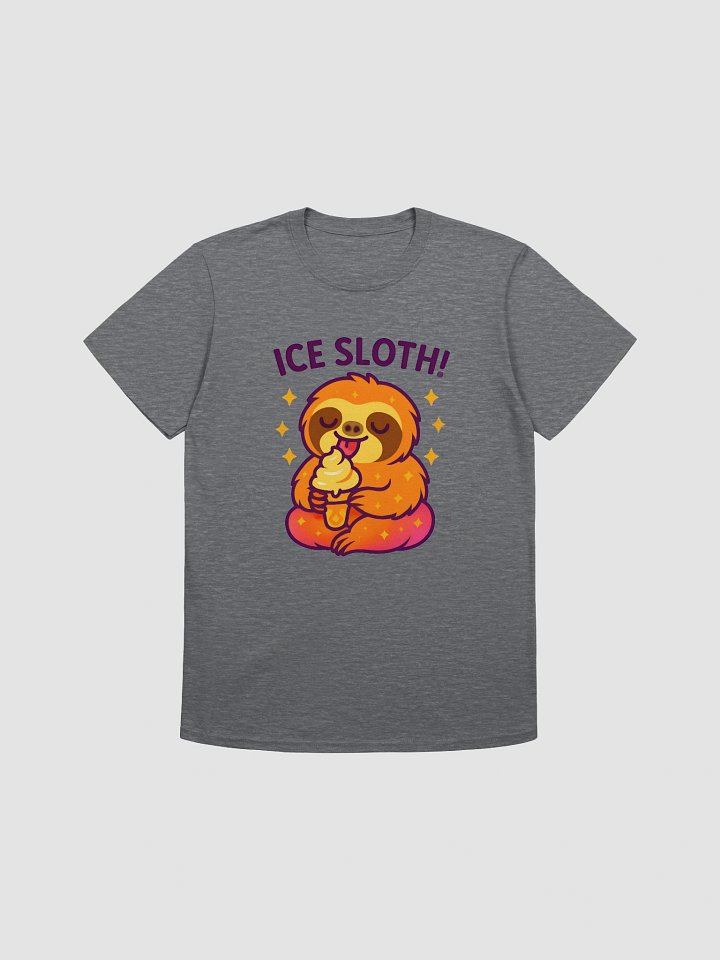 Ice Sloth! – Funny Sloth Ice Cream T-Shirt | Sloths Having Snacks Collection product image (1)