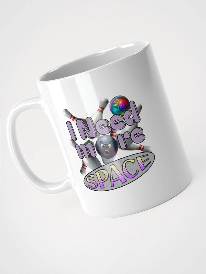 I Need More Space Bowling Spacey Mug product image (2)