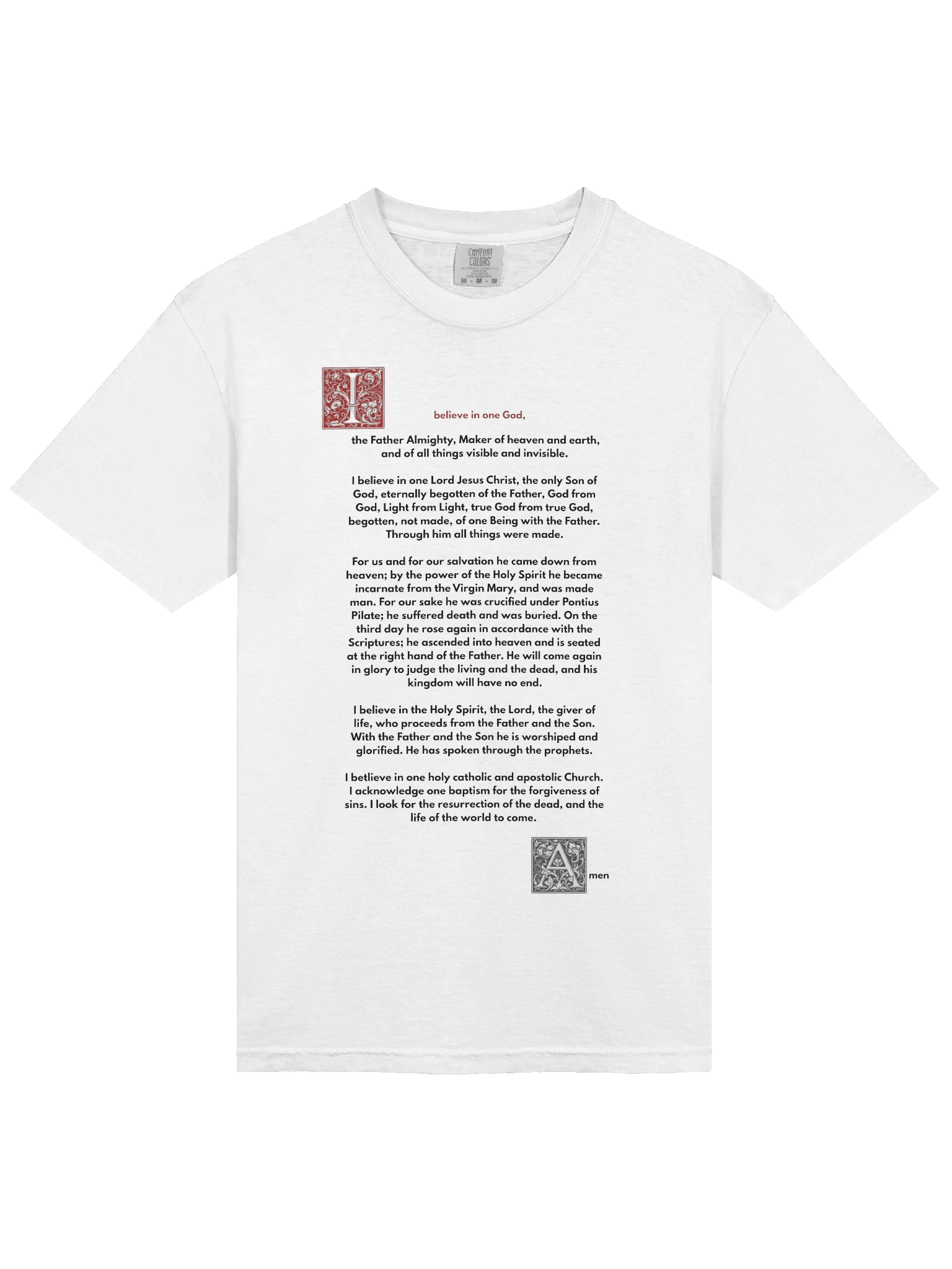 The Nicene Creed TLA Tee product image (3)