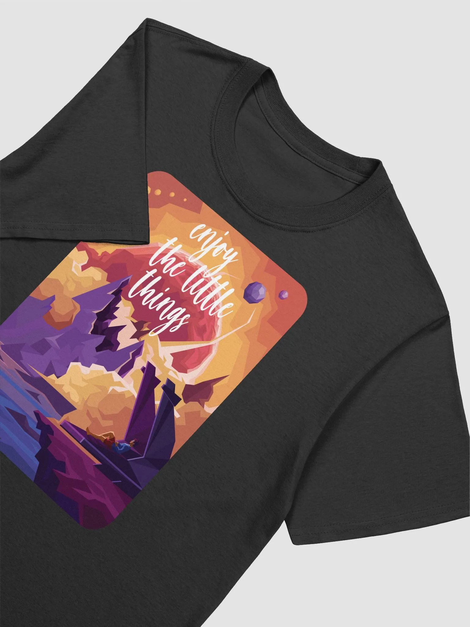 Serene Sunset Vista T-Shirt product image (3)