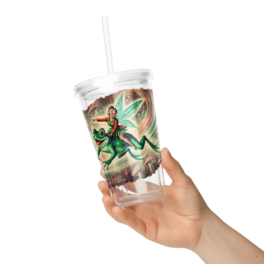 Enchanted Frog Fairy 16 oz Double Wall Insulated Tumbler product image (6)