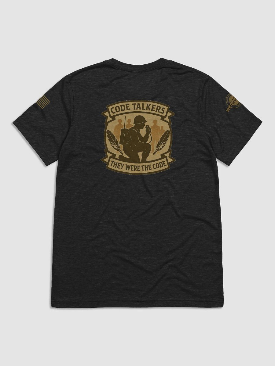 “Unbreakable” Code Talkers Tribute Fitted Tee product image (7)