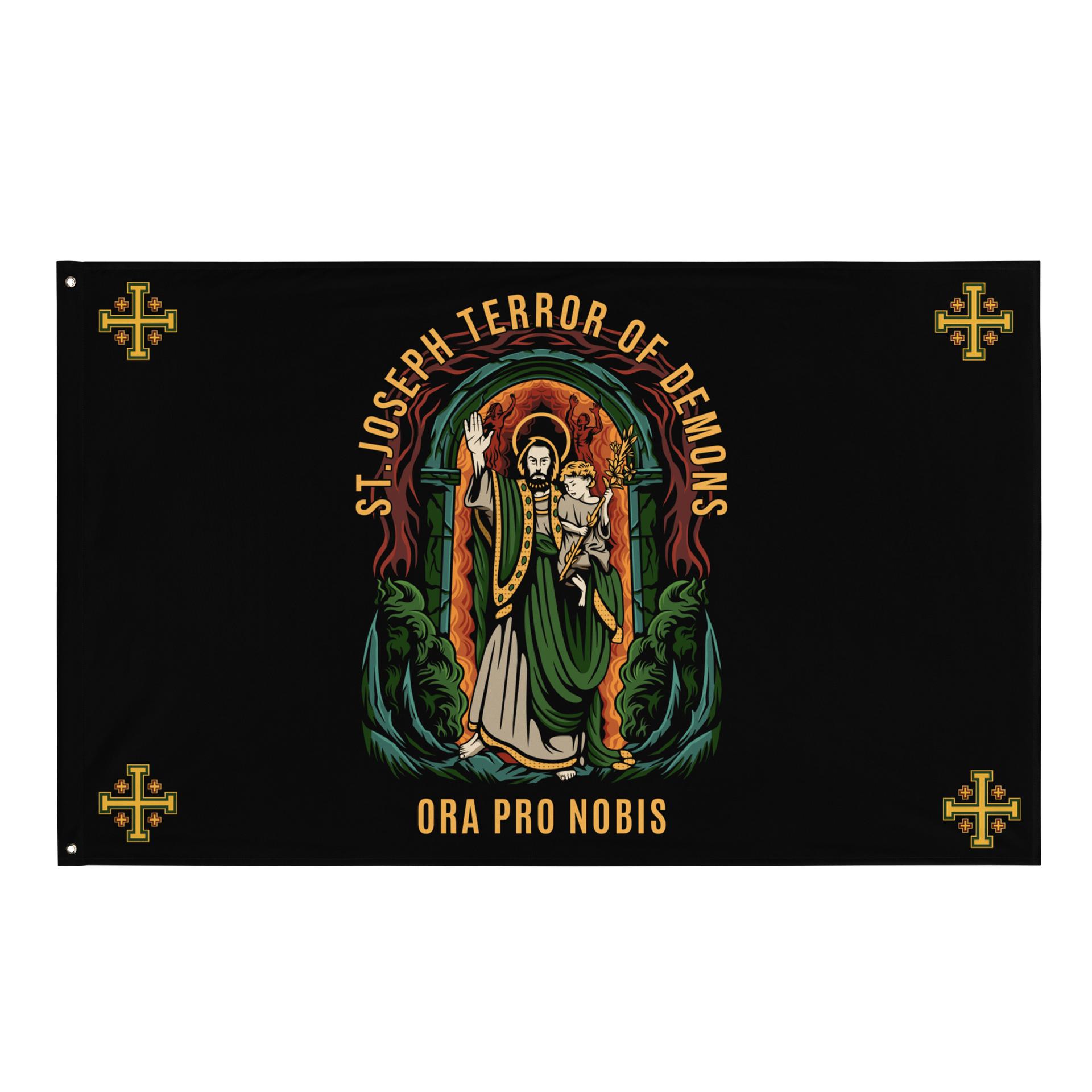St.Joseph Terror of Demons - Flag product image (1)