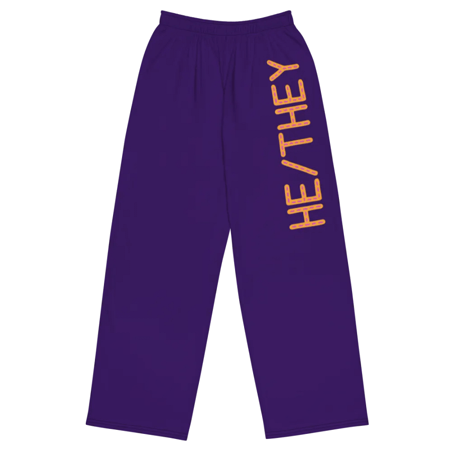 HE/THEY Pronoun Pants product image (1)