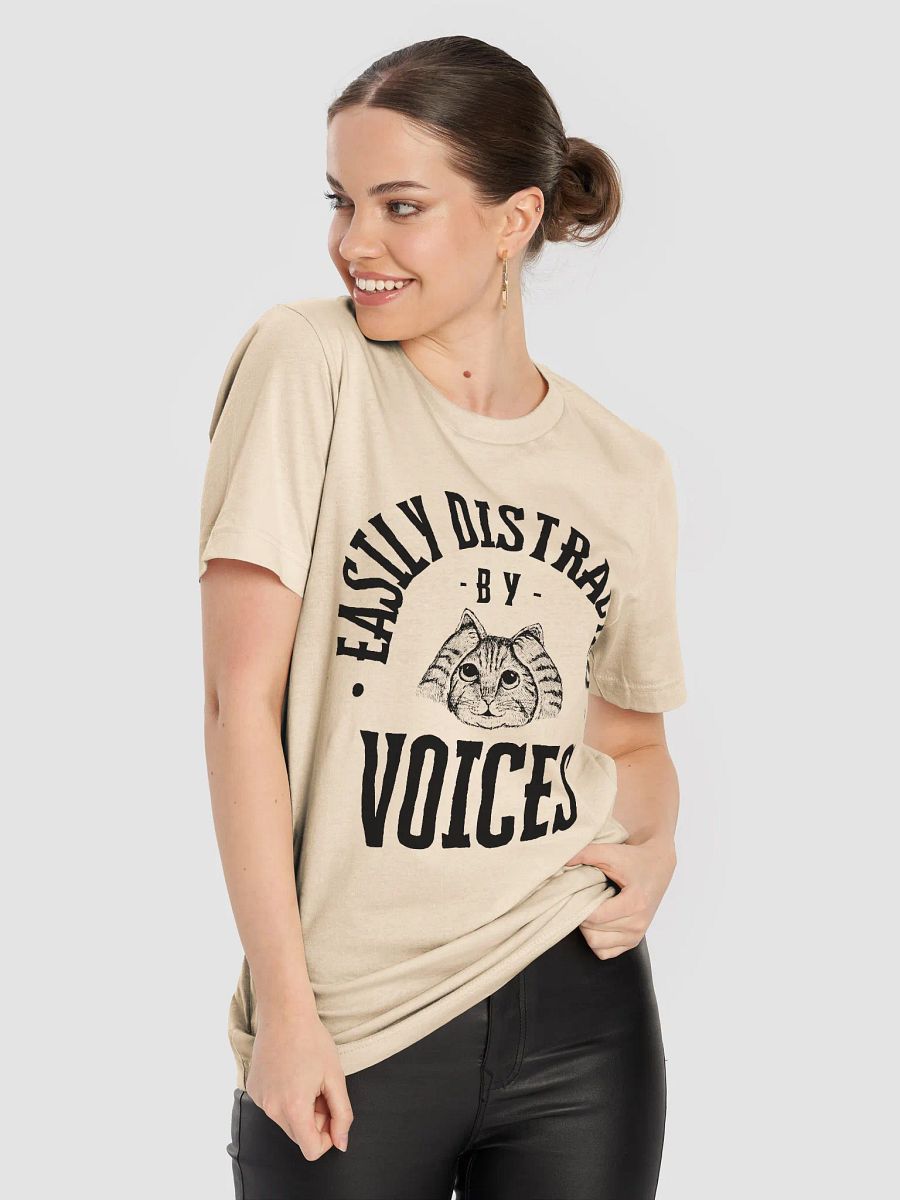 Easily Distracted by Voices T-Shirt (Unisex) product image (5)