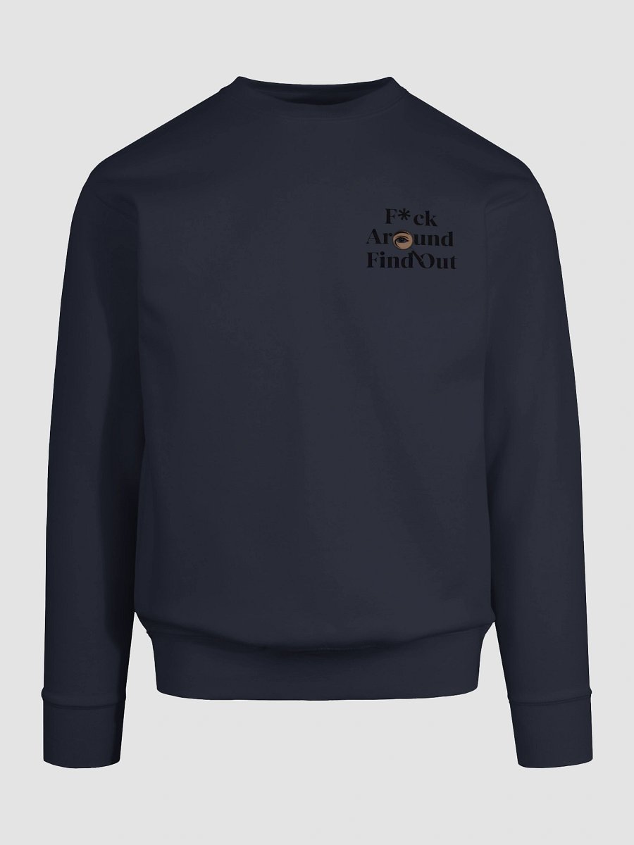 Eye-Catching 'F*ck Around Find Out' Sweatshirt product image (90)