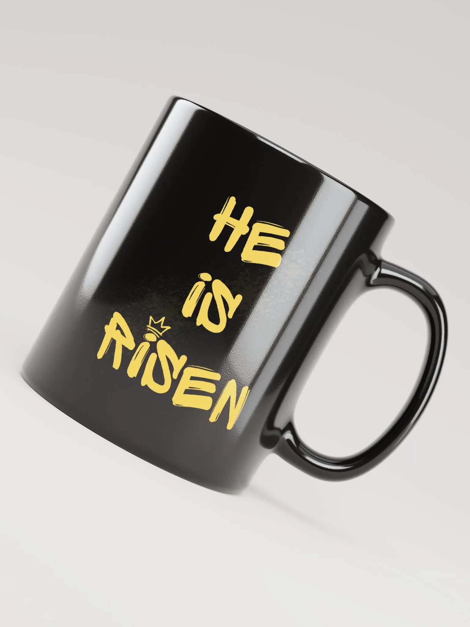 He is Risen Mug (Black) product image (4)