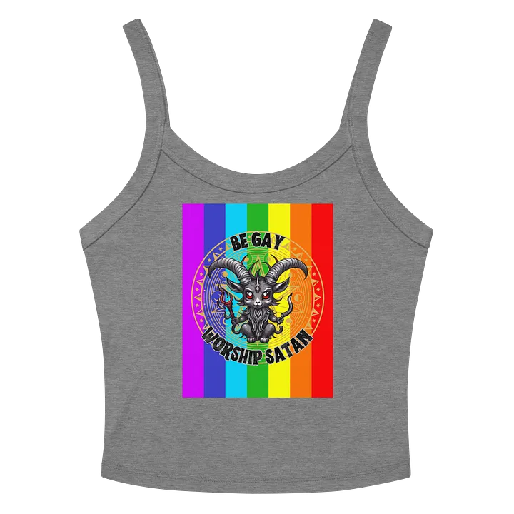 Be Gay Worship Satan Tank product image (2)