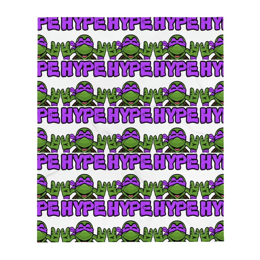 Donnie Hype Throw Blanket product image (1)