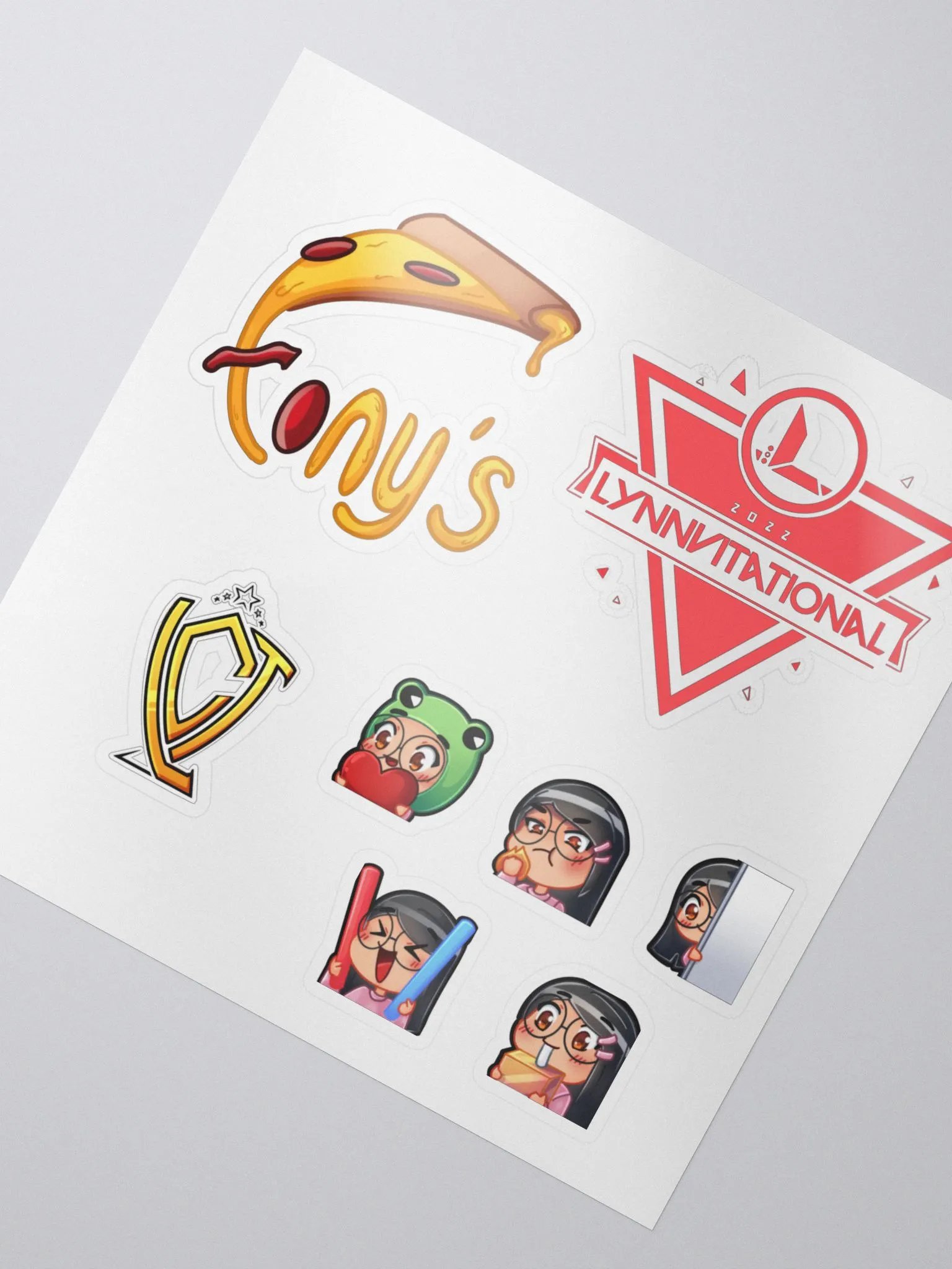 Tony's Pizzeria Sticker Sheet product image (2)