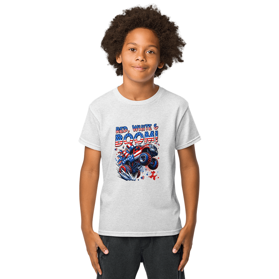 Red, White & Boom! Youth Sports Tee product image (7)