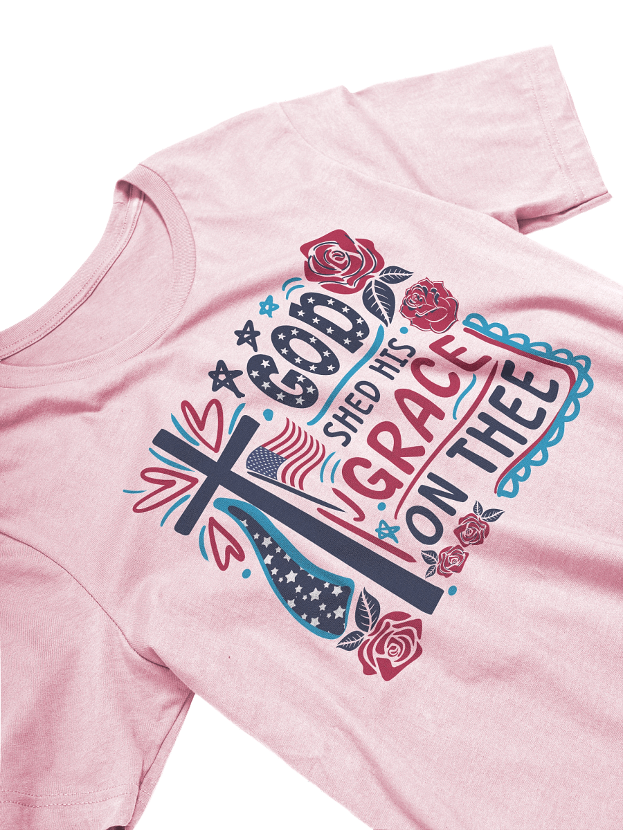Lift Me Up Lord God Shed His Grace On Thee Patriotic product image (2)