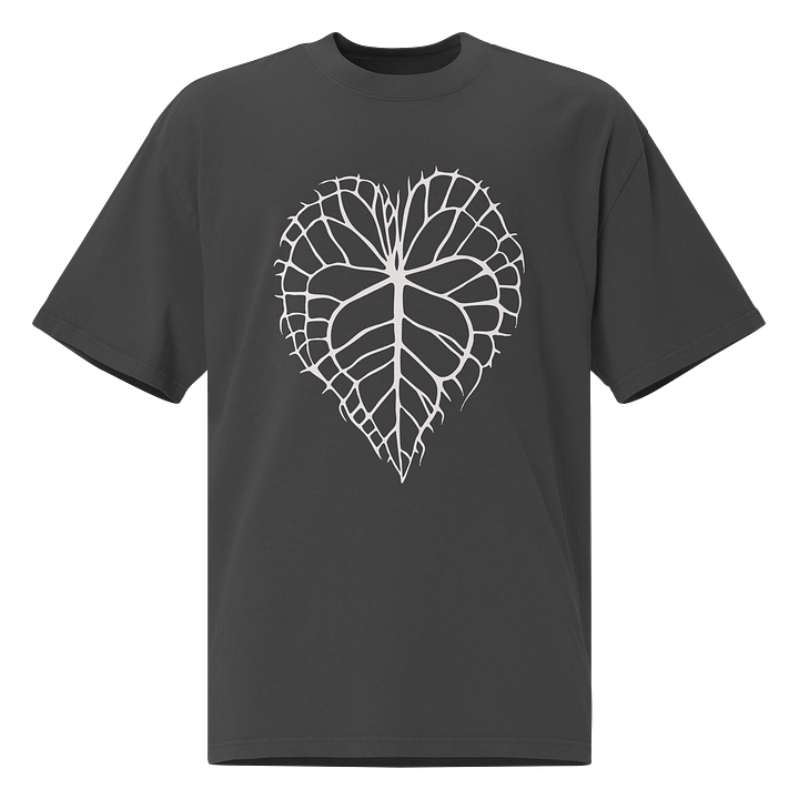 ANTHURIUM CLARINERVIUM SKELETON - Oversized Faded T-Shirt product image (1)