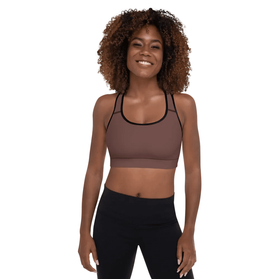 Maroon Muse Padded Activewear Sports Bra product image (2)