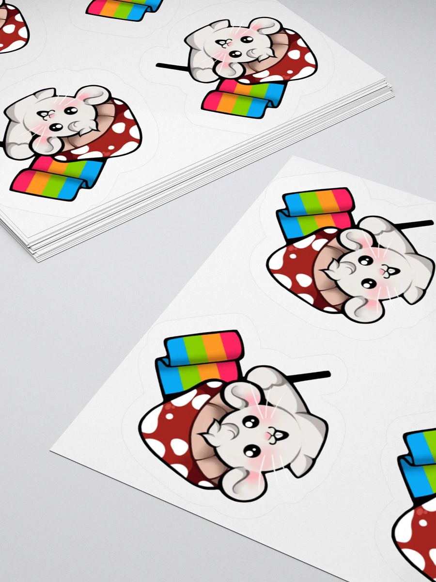 Panromantic Pride Flag Stickers product image (4)