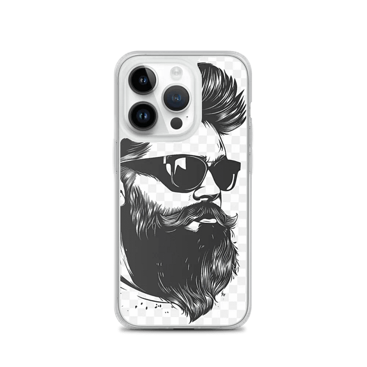 Beard man iPhone Logo for all series product image (3)