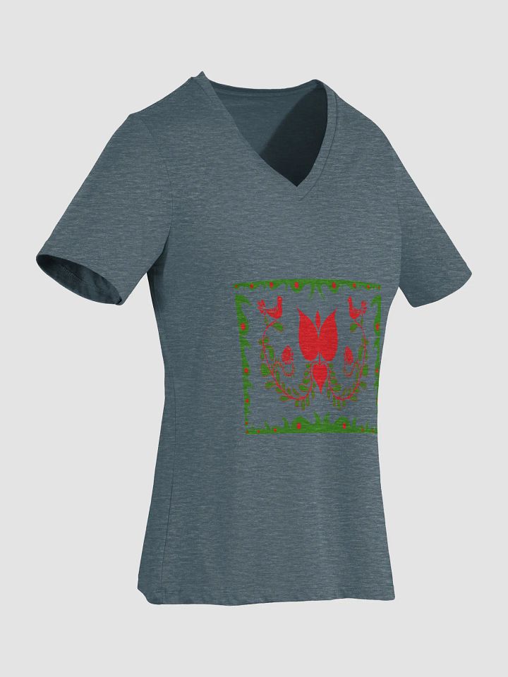 Hungarian Splendor Women's V-Neck Tee product image (2)