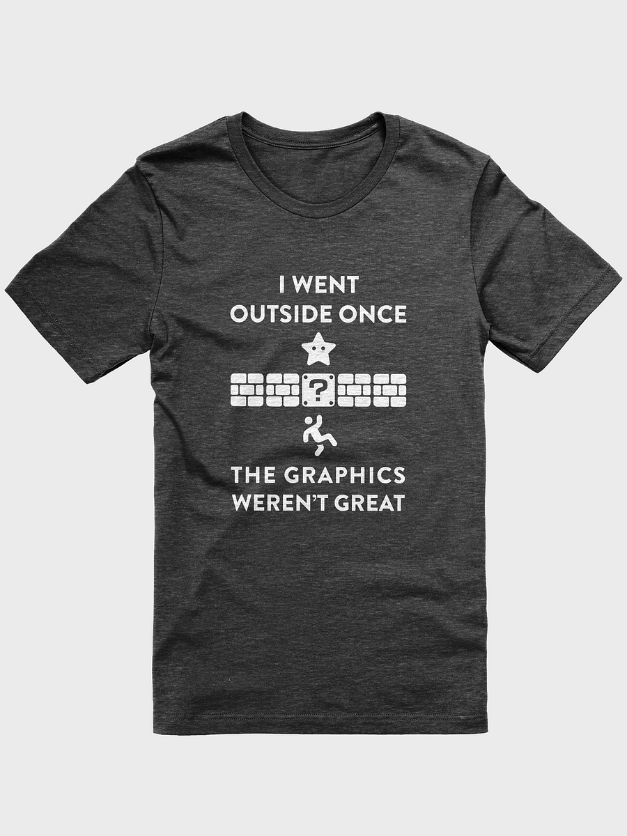 I Went Outside Once - PixelGum Tee product image (3)