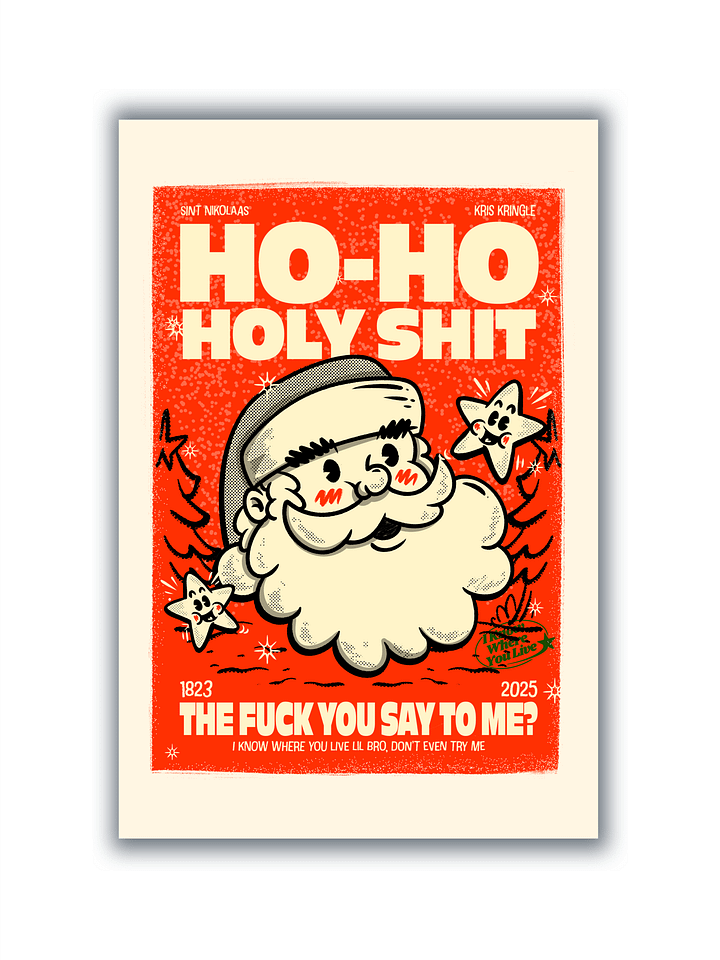"Ho-Ho-Holy Sh*t" - Poster product image (2)