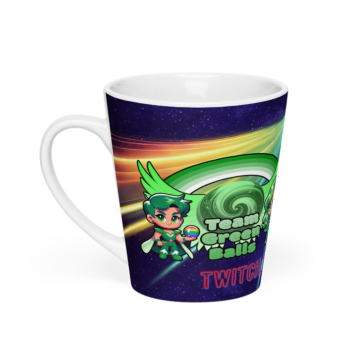 Team Green Balls Latte Mug product image (1)