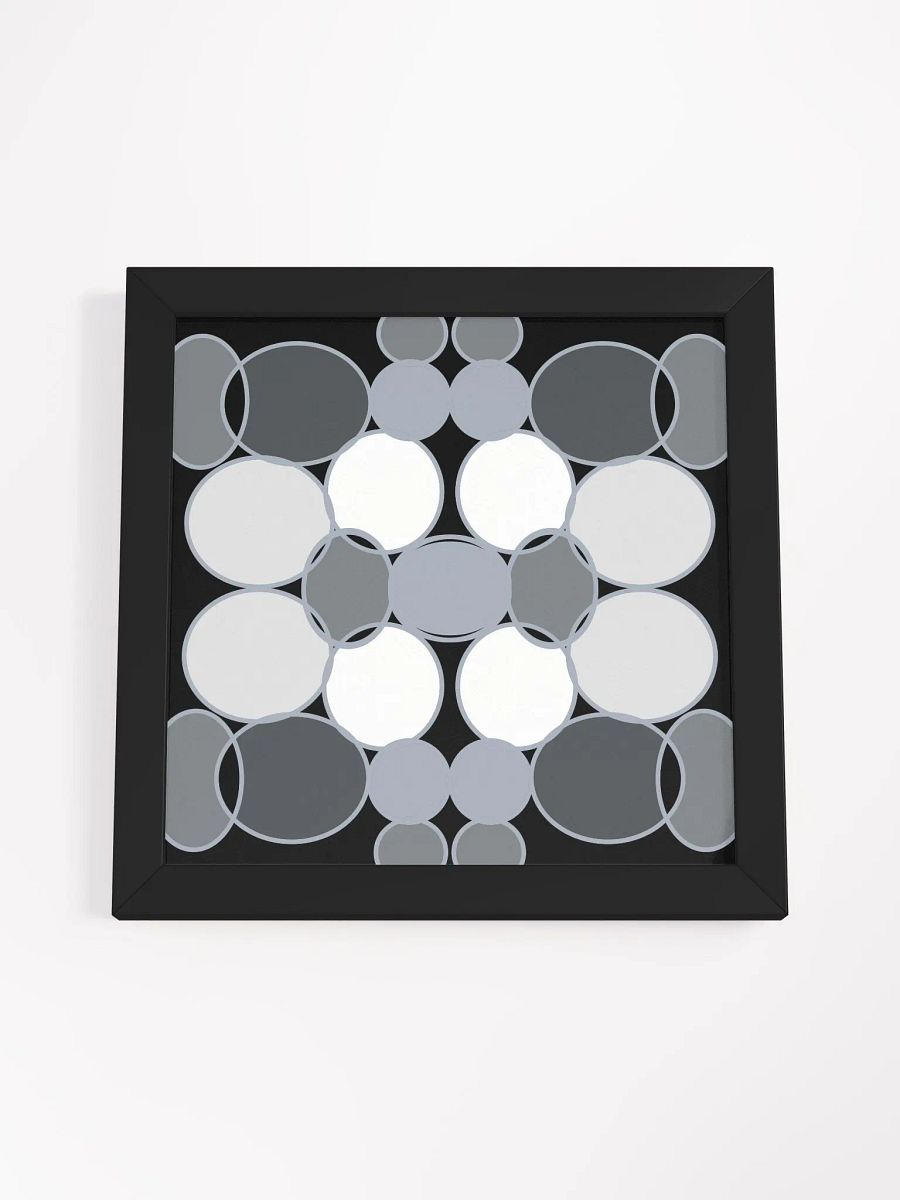 Black white and grey Matte Poster product image (18)