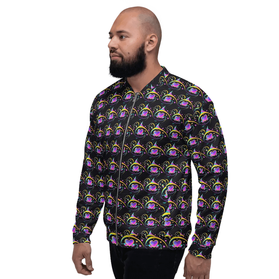 Valentines Heart All Over Print Jacket product image (4)