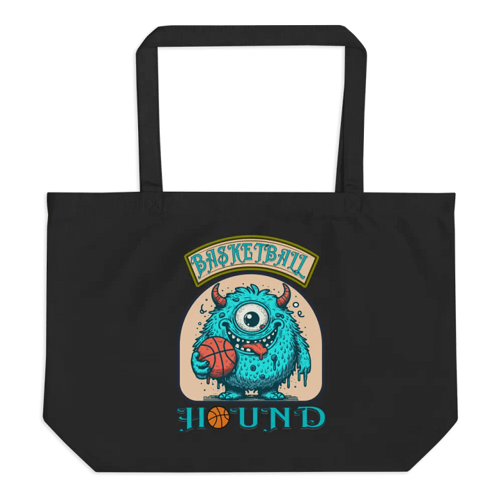 Basketball Hound Playful Monster Tote Bag product image (1)