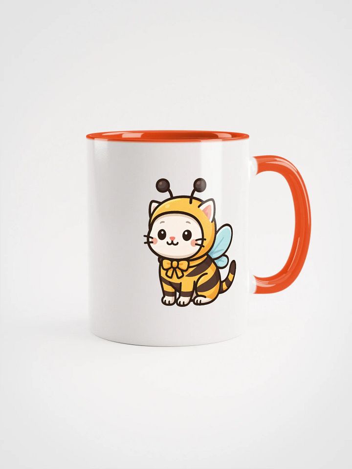 Lovely Bee Cat Mug product image (1)