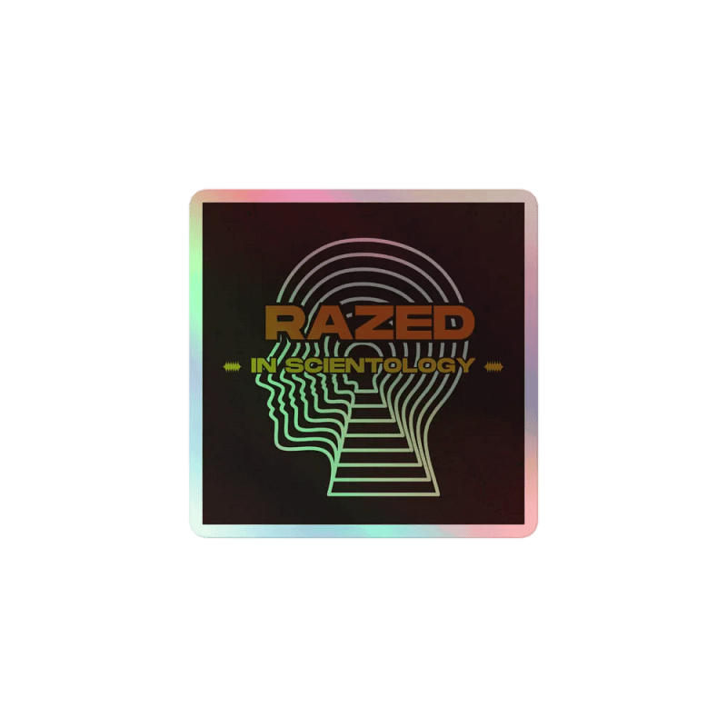 Razed Sticker