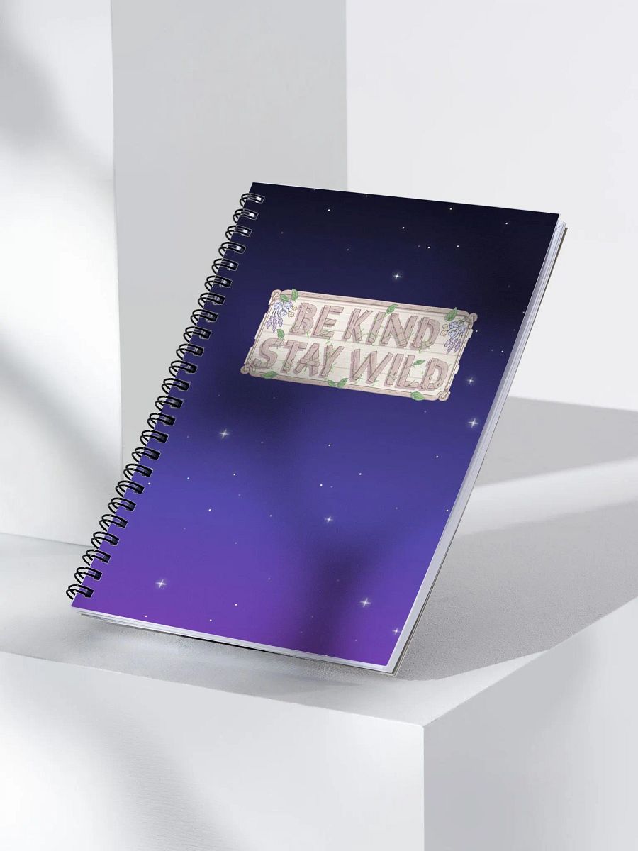 Be Kind Stardew Inspired Nighttime Notebook product image (3)