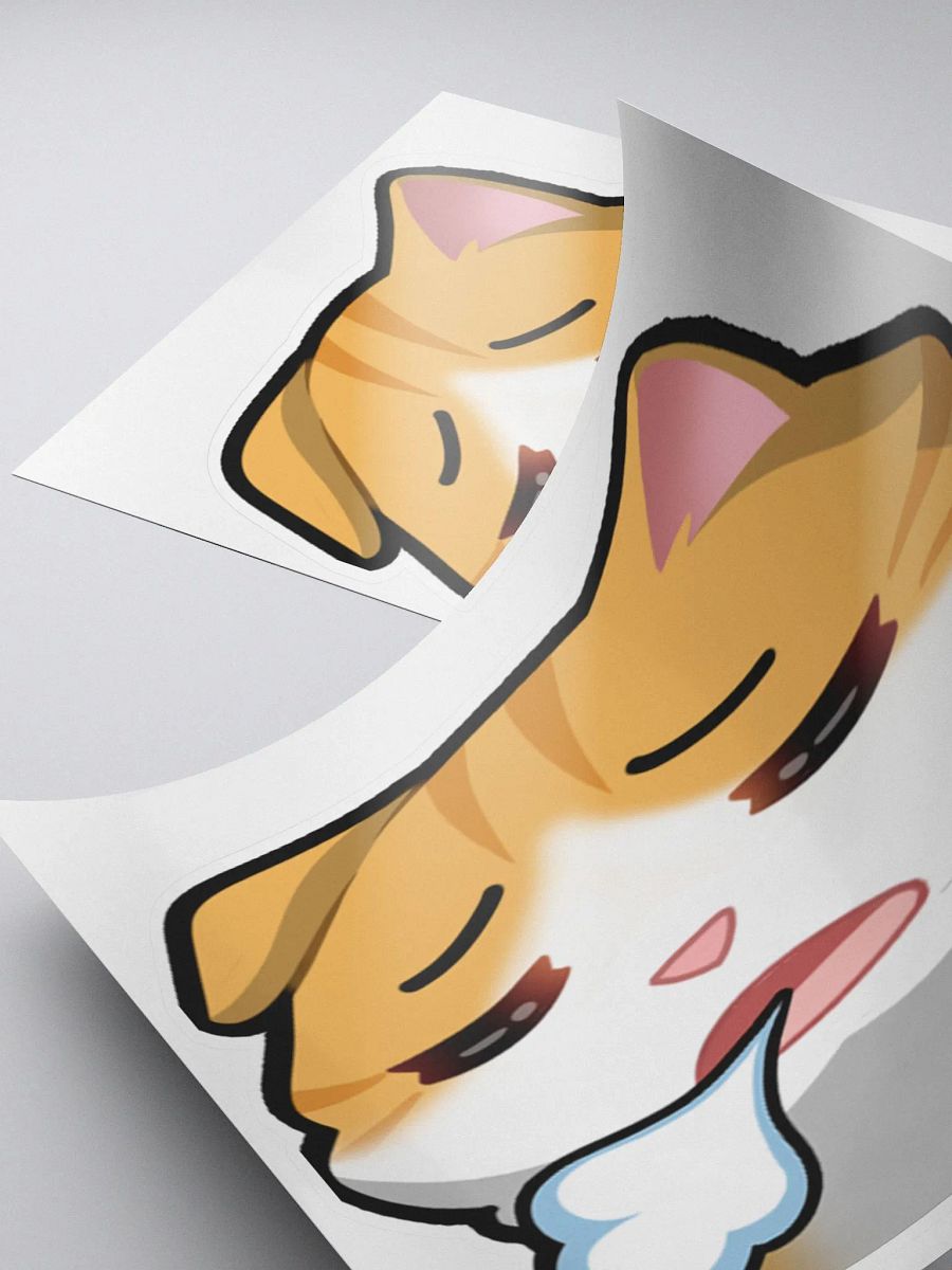 Peaches Sigh Sticker product image (4)