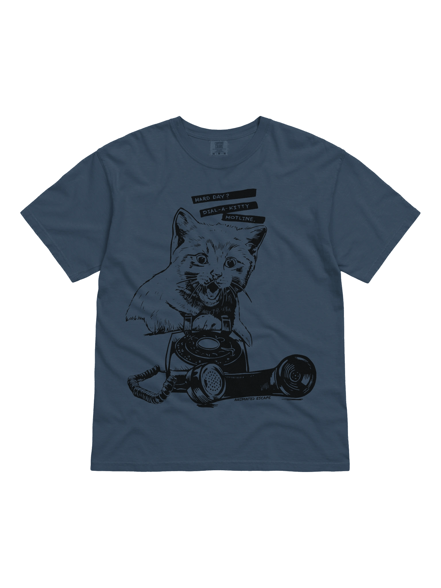 DIAL-A-KITTY HOTLINE TEE product image (1)