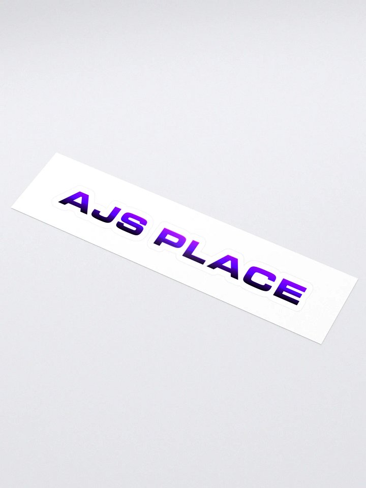 AJS PLACE TEXT STICKER product image (1)